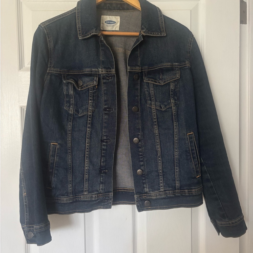 Old Navy Women’s Denim Jacket - Dark Blue
